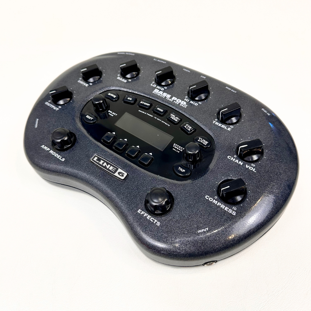 Line 6 Bass PODxt Bass Amp Modeler & Multi-Effects Processor