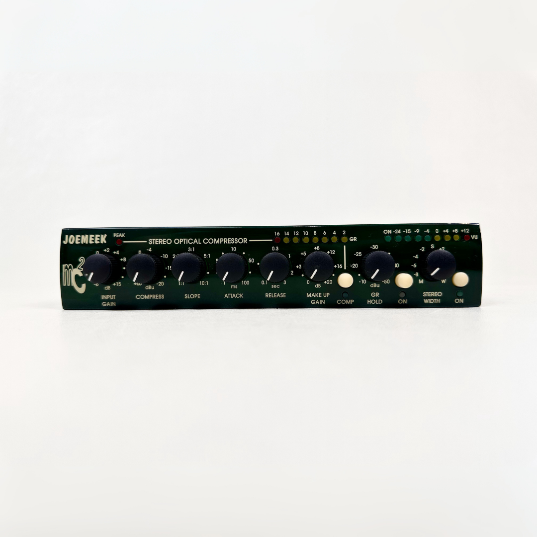 Joe Meek MC2 Stereo Optical Compressor Half Rack Mounted Unit