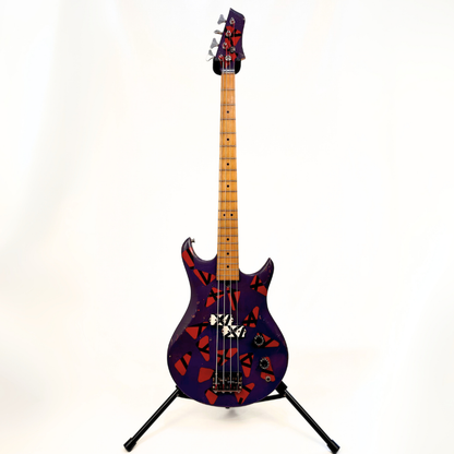 1982 Vantage AV-325B Avenger Series Precision Bass Guitar with Custom Finish