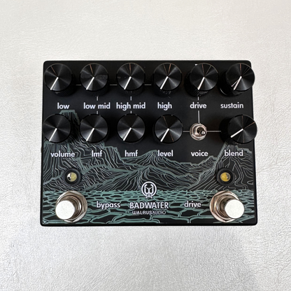 Walrus Audio Badwater Bass DI/Preamp Effects Pedal