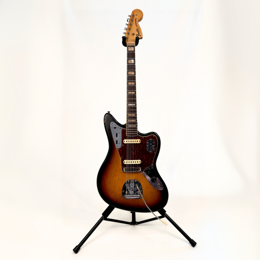 1969 Fender Jaguar Electric Guitar in Sunburst
