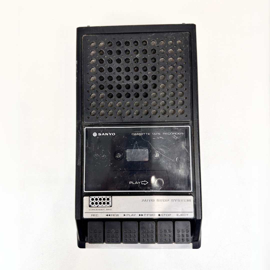 Sanyo M-2541 Cassette Tape Recorder