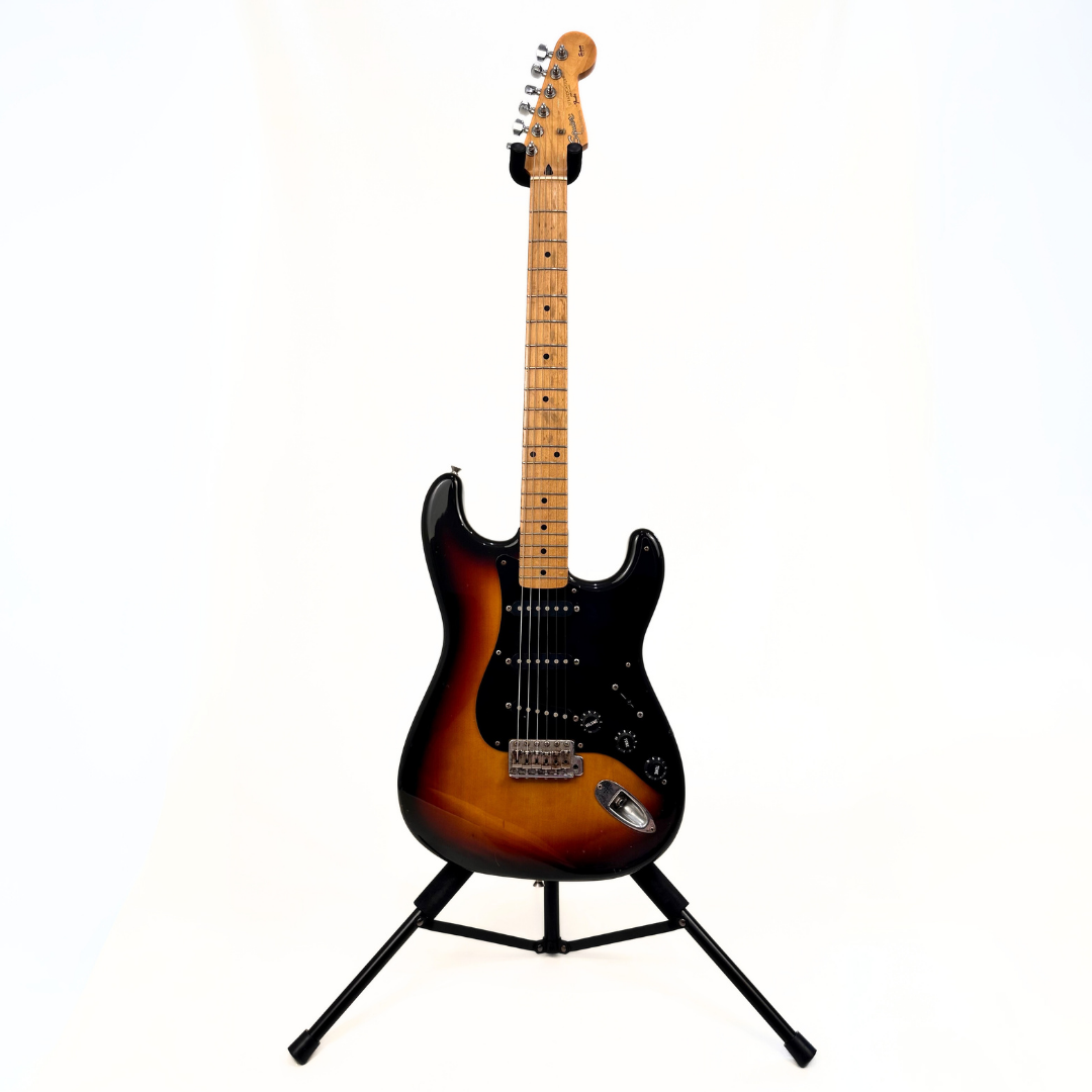Squier Silver Series Stratocaster Electric Guitar in Sunburst