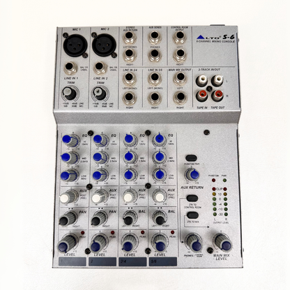 Alto Professional S-6 6-Channel Compact Analog Mixing Console