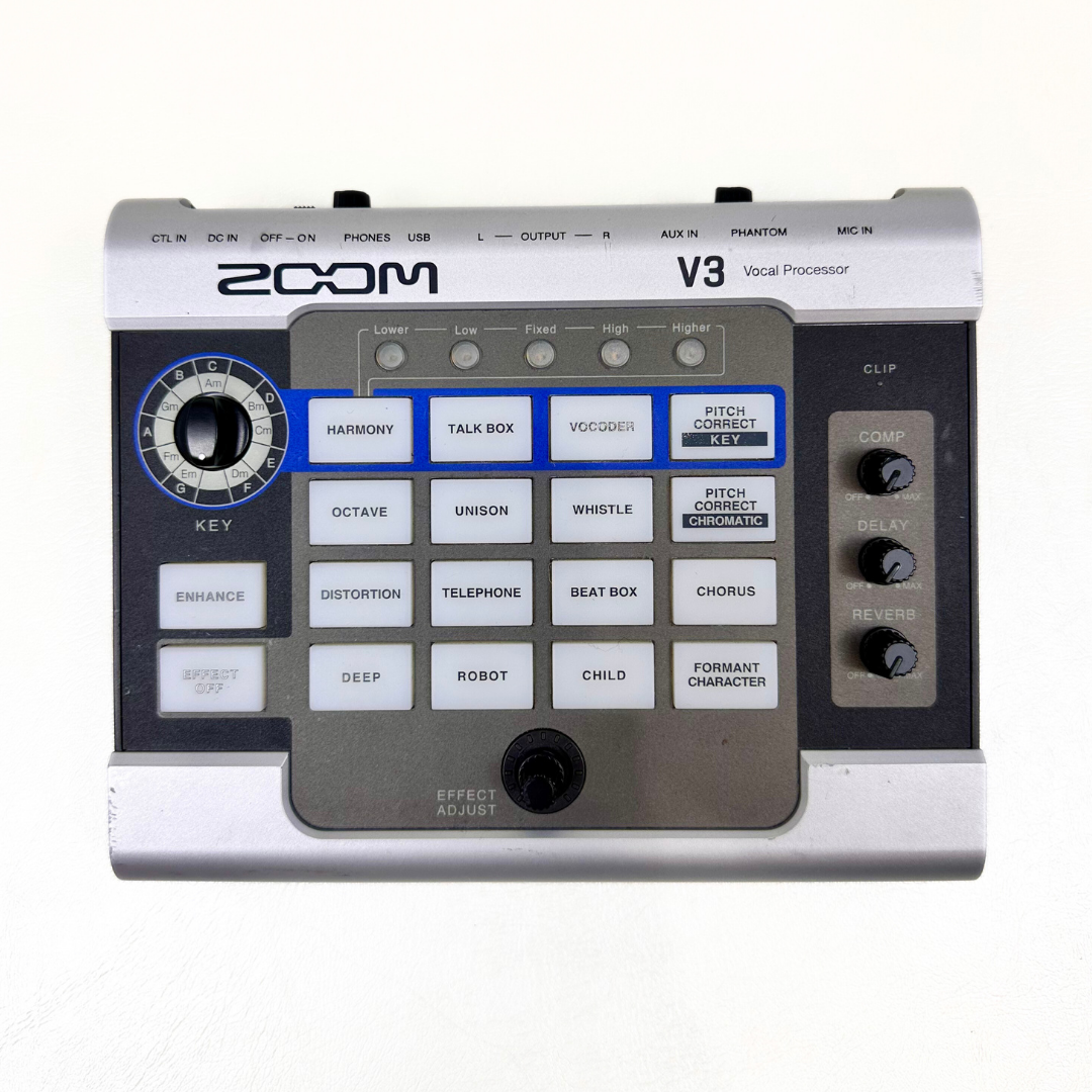 Zoom V3 Vocal Effects Processor – Southside Guitars