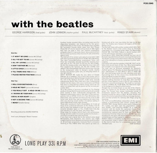 The Beatles – With The Beatles (Vinyl, LP, Album, Reissue, Repress, Stereo)