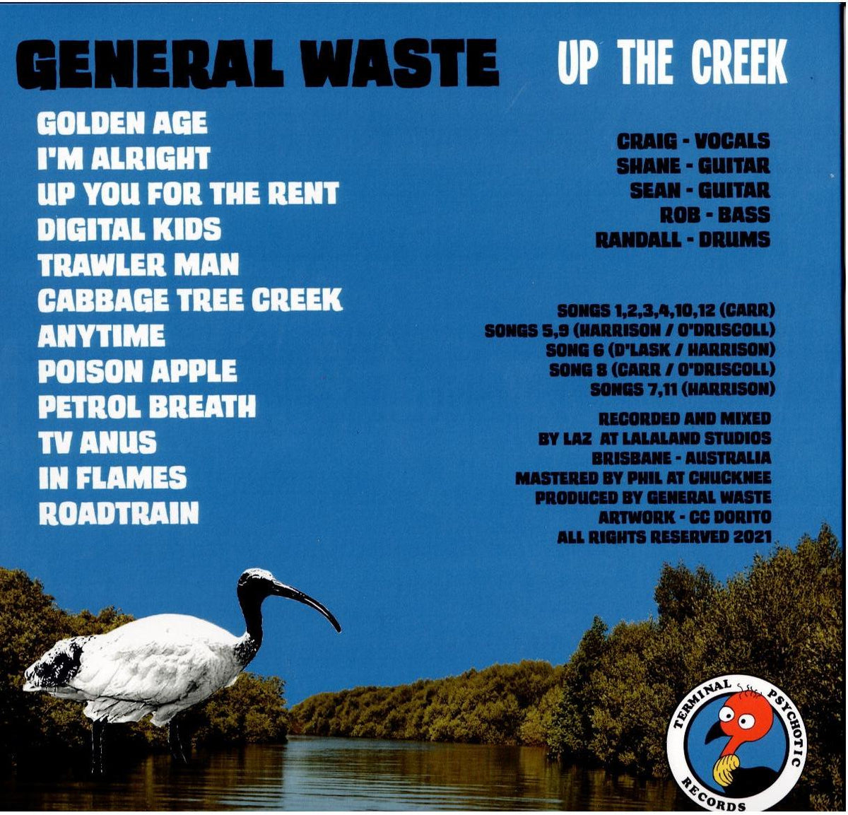 General Waste – Up The Creek (Vinyl, LP, Album)