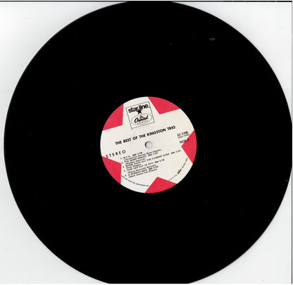 The Kingston Trio – The Best Of The Kingston Trio (Vinyl, LP, Stereo, Compilation, Scranton Pressing)