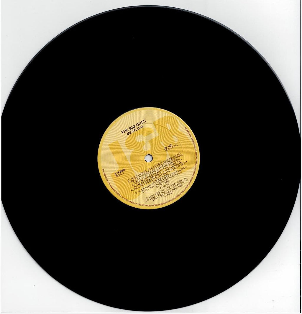 Meat Loaf – The Big Ones (Vinyl, LP, Compilation, Stereo)