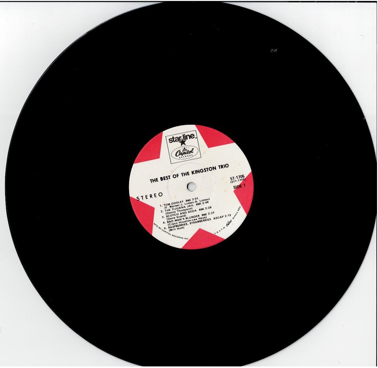 The Kingston Trio – The Best Of The Kingston Trio (Vinyl, LP, Stereo, Compilation, Scranton Pressing)