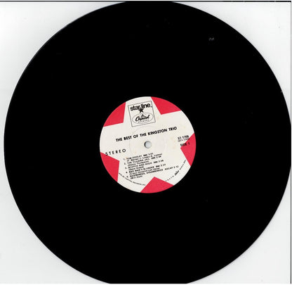 The Kingston Trio – The Best Of The Kingston Trio (Vinyl, LP, Stereo, Compilation, Scranton Pressing)