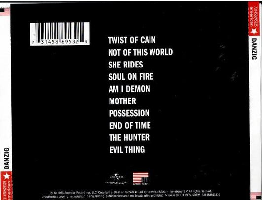 Danzig – Danzig (CD, Album, Reissue, Repress, Sony DADC)