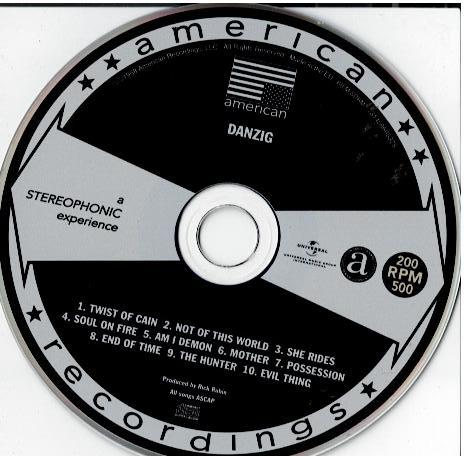 Danzig – Danzig (CD, Album, Reissue, Repress, Sony DADC)