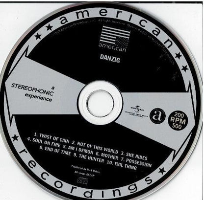 Danzig – Danzig (CD, Album, Reissue, Repress, Sony DADC)