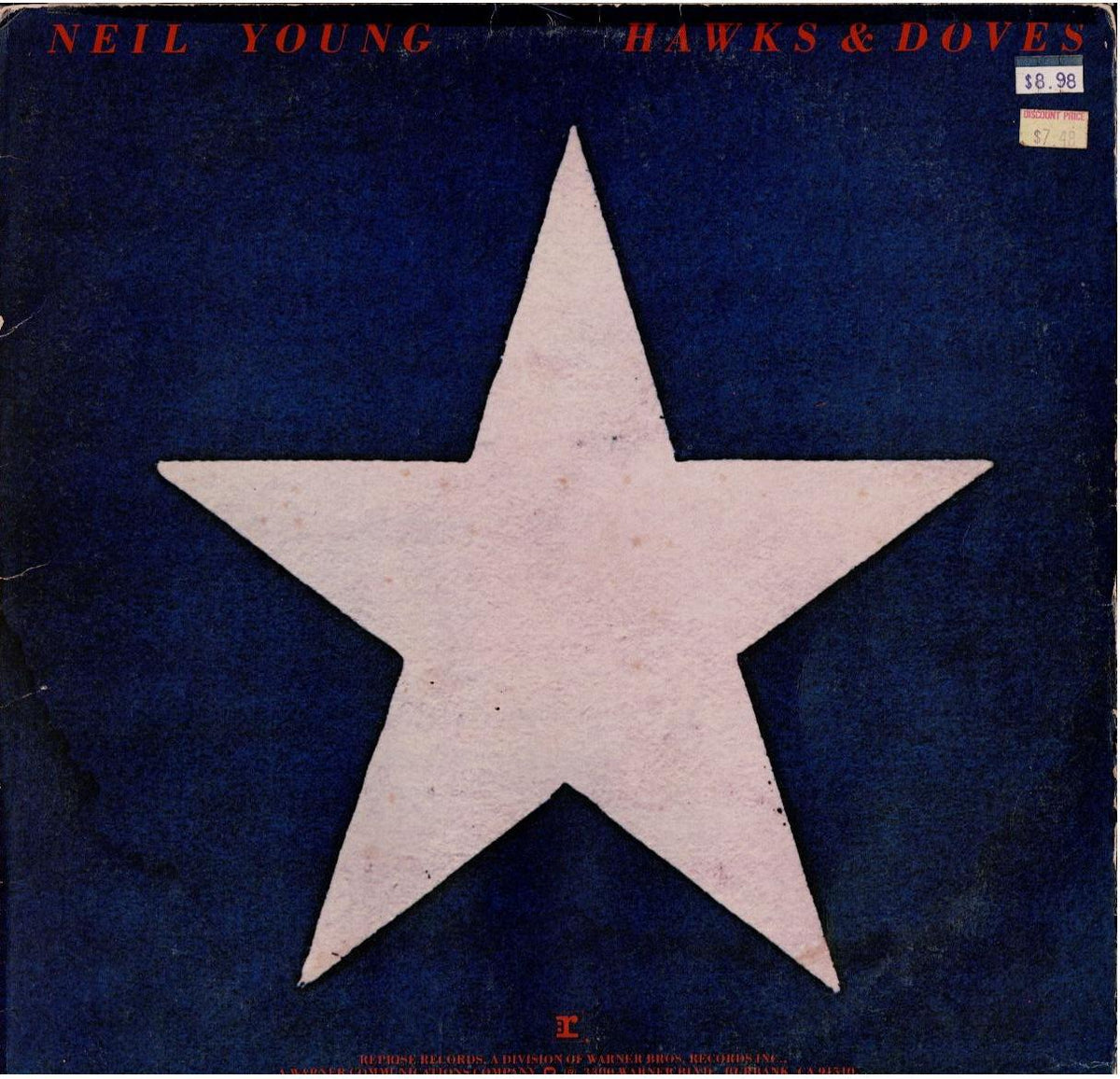 Neil Young – Hawks & Doves (Vinyl, LP, Album)