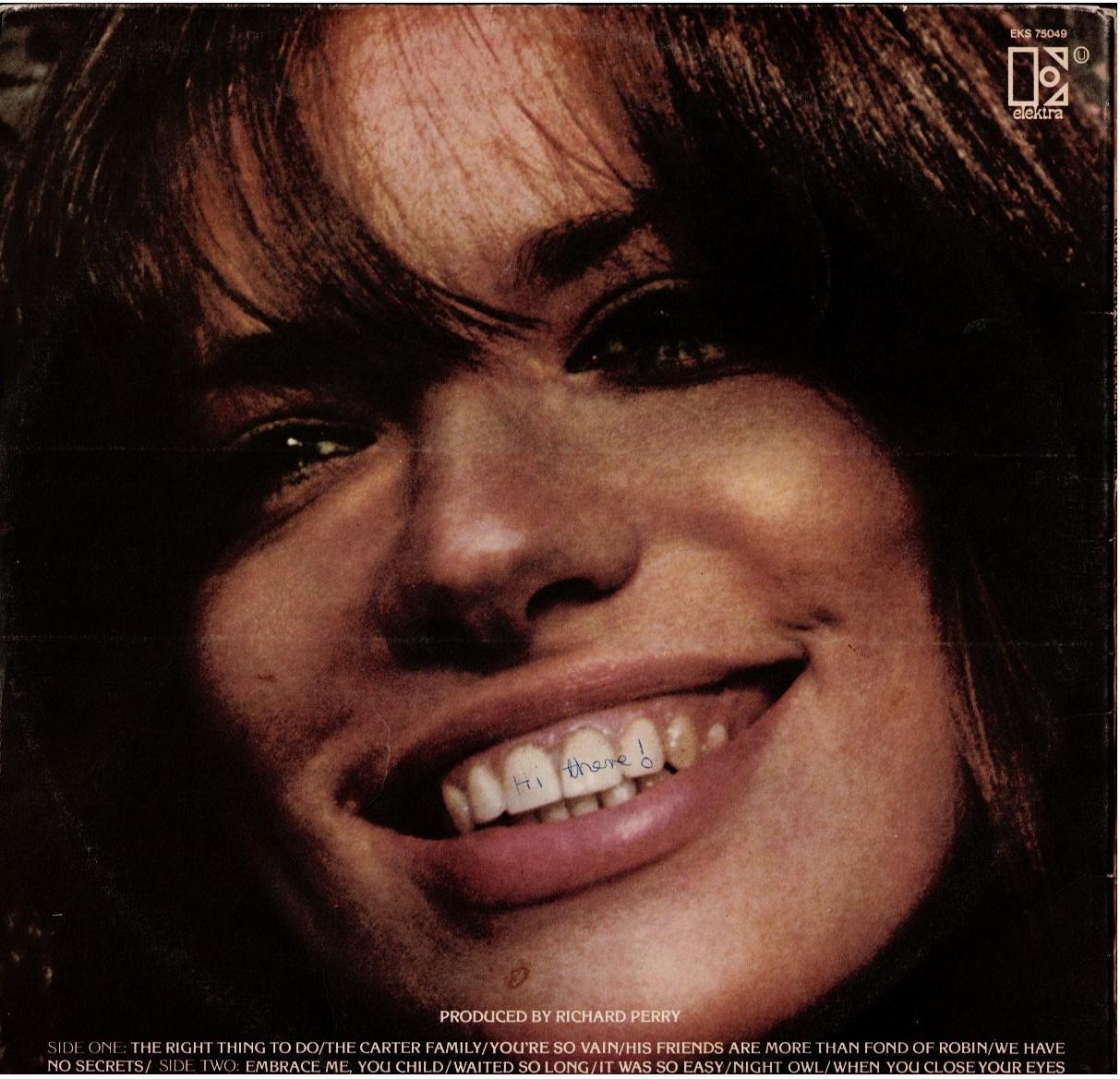 Carly Simon – No Secrets (Vinyl, LP, Album, Gatefold)
