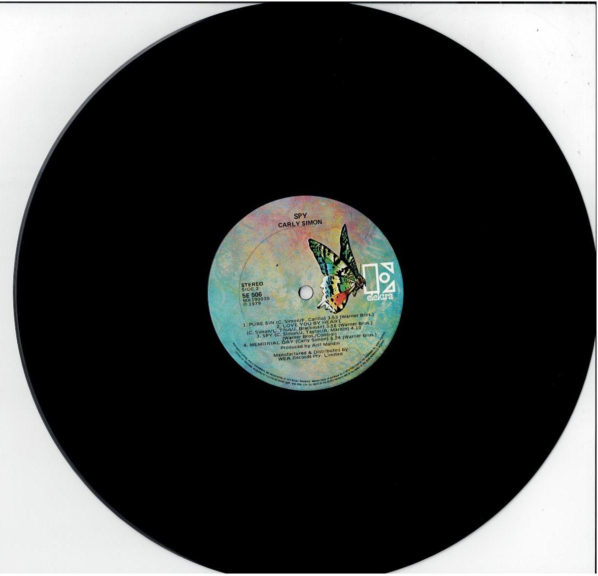 Carly Simon – Spy (Vinyl, LP, Album, Gatefold Sleeve)