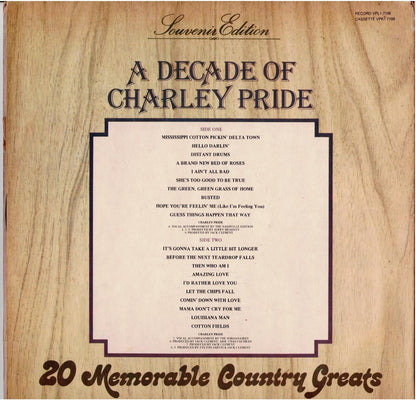Charley Pride – A Decade Of Charley Pride (Vinyl, LP, Compilation, Gatefold)