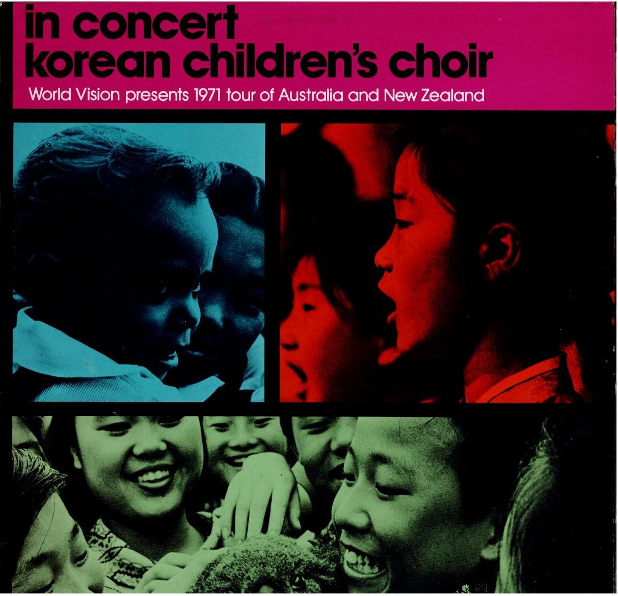 Korean Children's Choir – In Concert (Vinyl, LP, Album, Stereo)