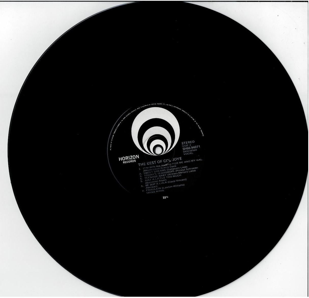 Col Joye – The Best Of Col Joye (Vinyl, LP, Compilation)