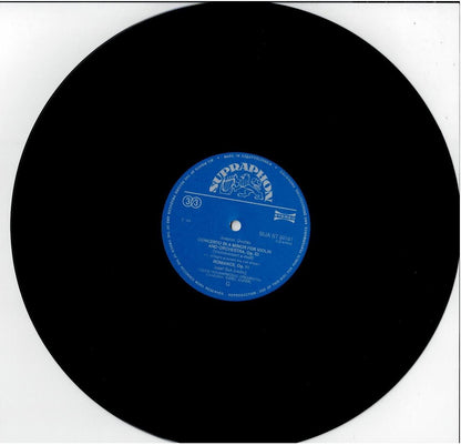 Antonín Dvořák - Josef Suk, Czech Philharmonic Orchestra, Karel Ančerl – Violin Concerto, Romance For Violin (Vinyl, LP, Album, Mono)