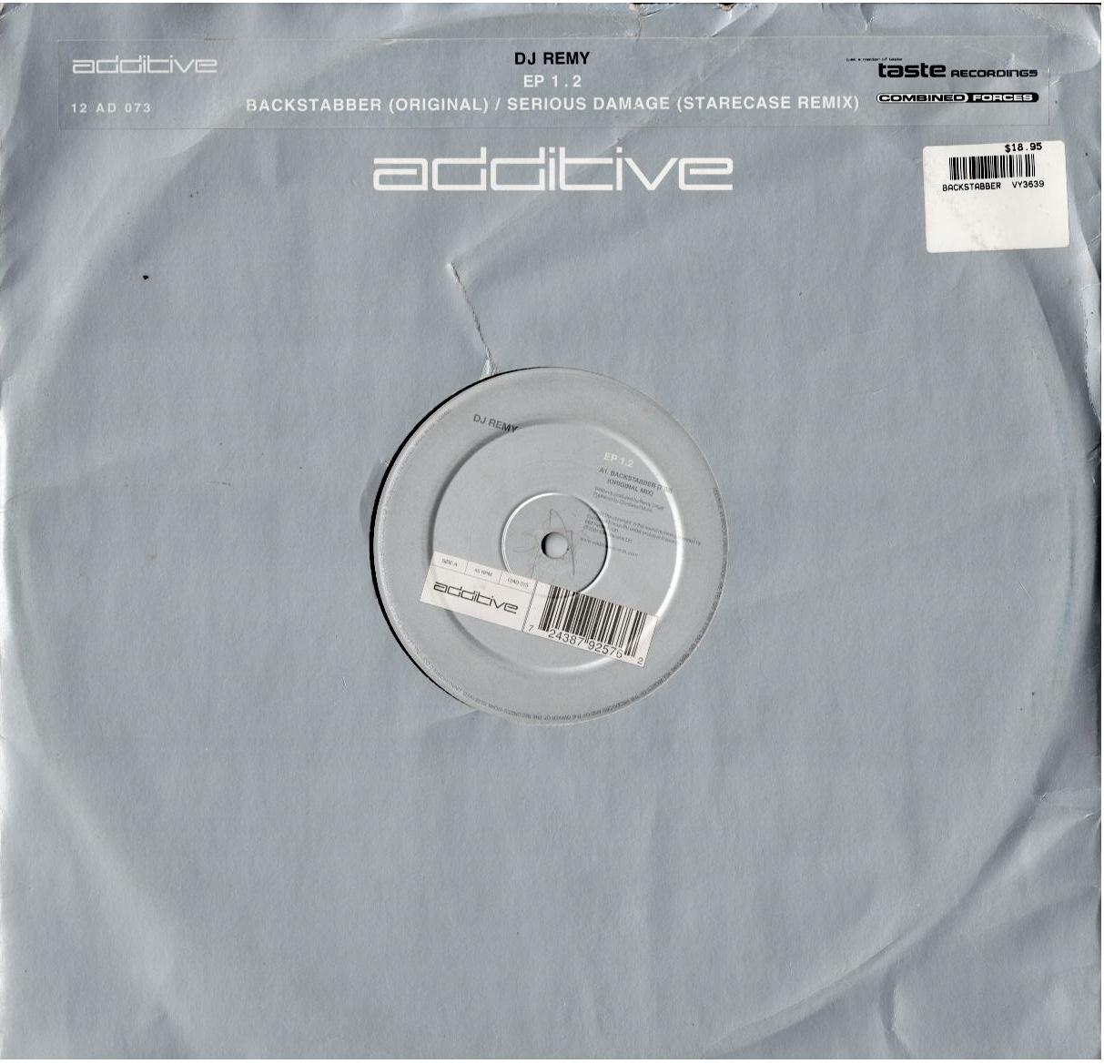 DJ Remy – EP 1.2 (Vinyl, 12", 33 ⅓ RPM, 45 RPM, EP)