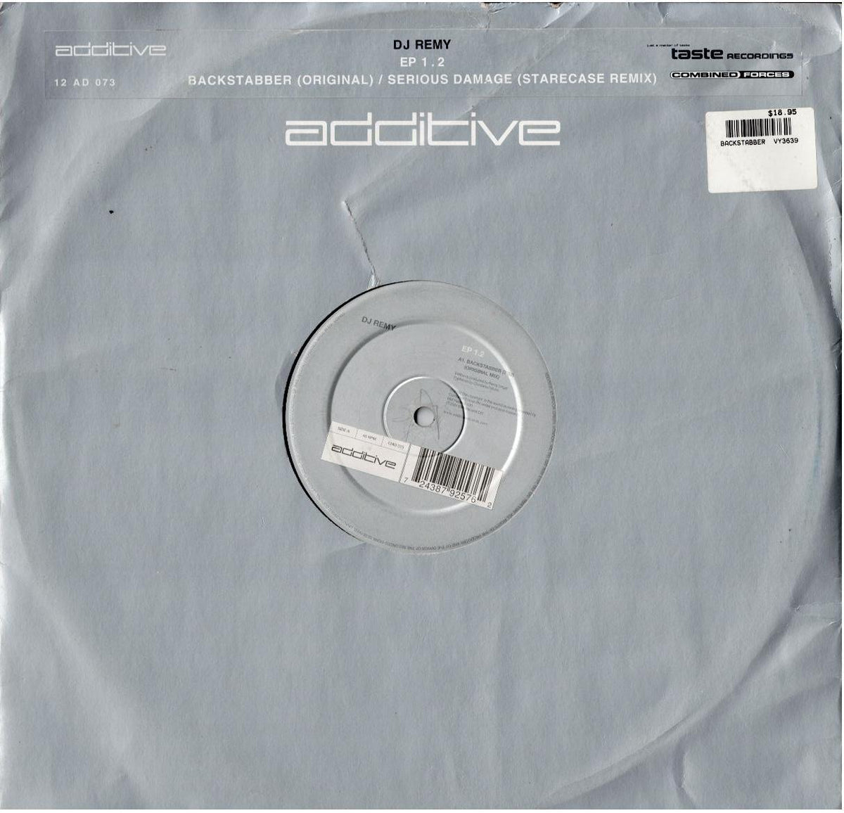 DJ Remy – EP 1.2 (Vinyl, 12", 33 ⅓ RPM, 45 RPM, EP)