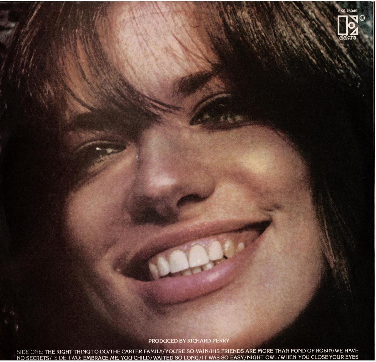 Carly Simon – No Secrets (Vinyl, LP, Album, Gatefold)
