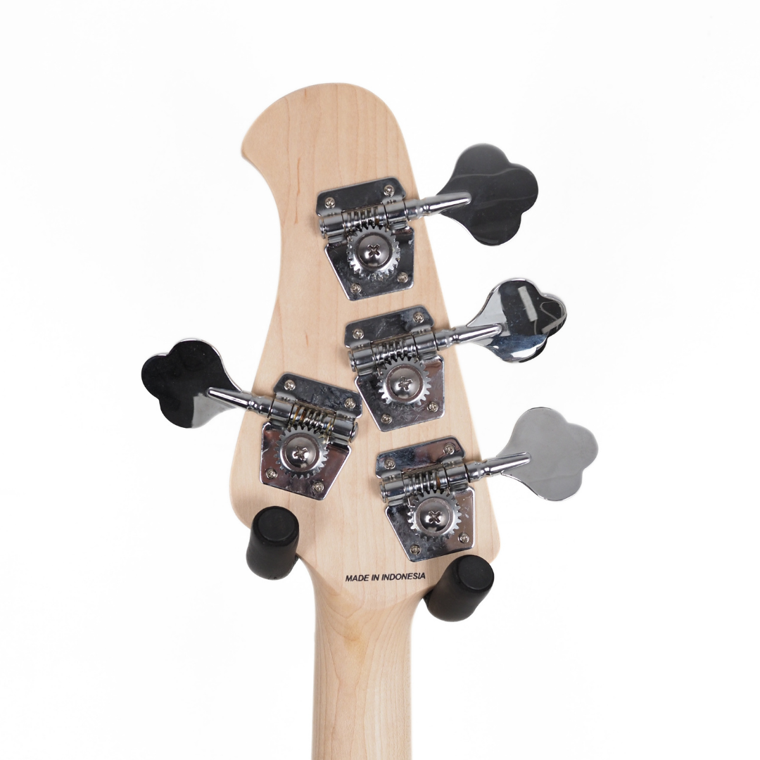 Sterling Sub Series Stingray 4-string shortscale Electric Bass guitar in Black