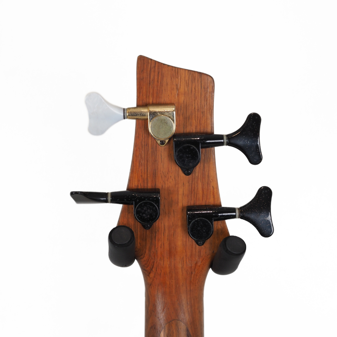 Magnum PJ-Style Electric Bass Guitar in Natural Grain Finish