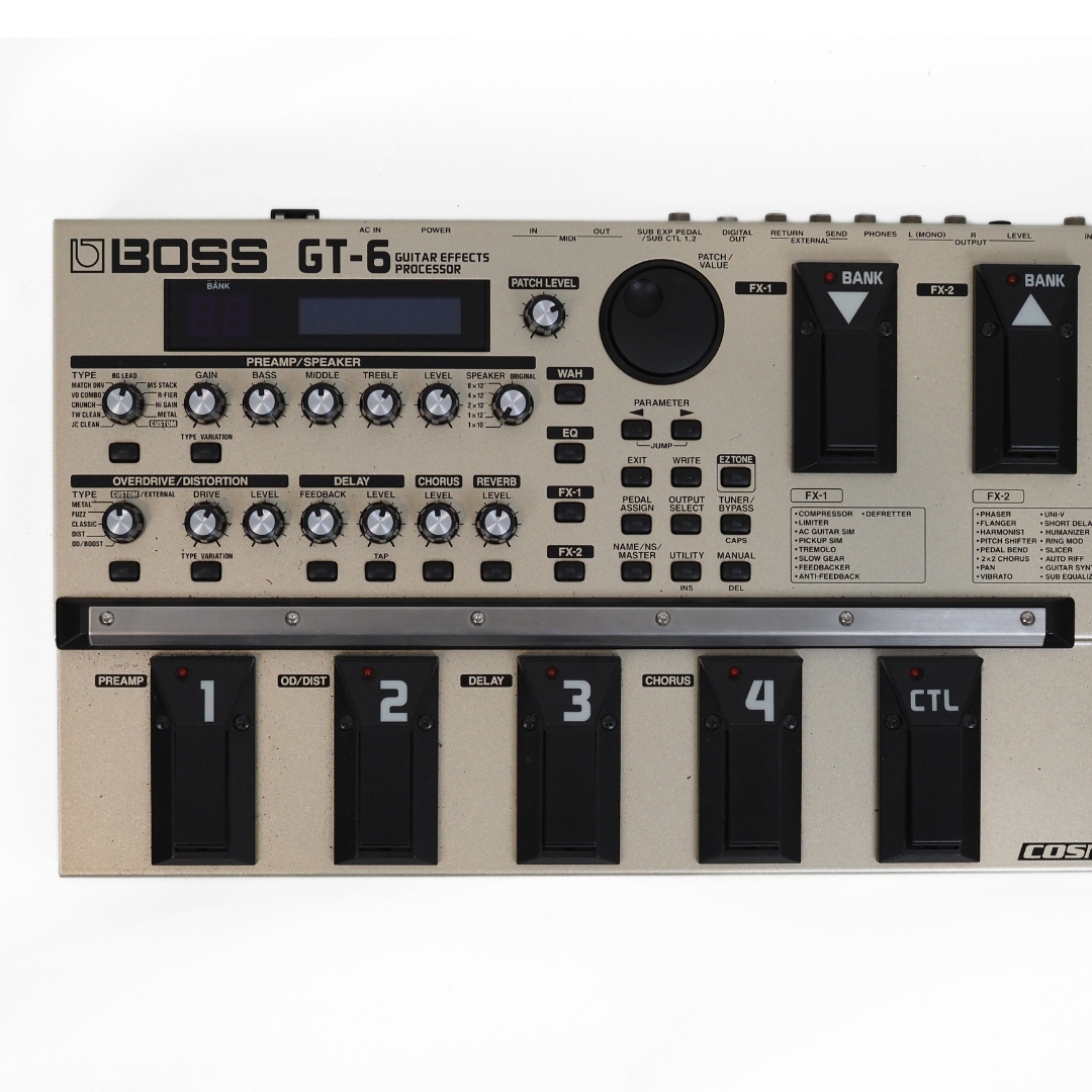 BOSS GT-6 Multi-Effects Pedal