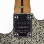 Samick SV-430 SSBK Stratocaster-Style Electric Guitar in Custom Yellow & Black Speckled Finish