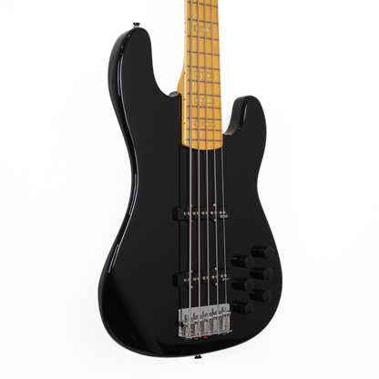 Markbass MB GV 5-String Electric Bass Guitar in Gloxy Black