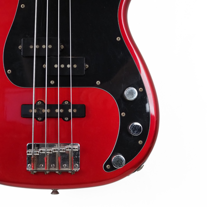 2016 Squier Affinity Series Precision Bass PJ Electric Bass Guitar in Metallic Red