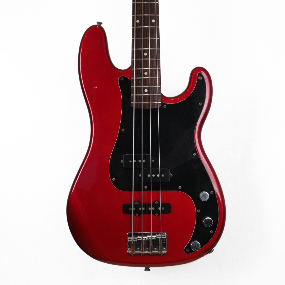2016 Squier Affinity Series Precision Bass PJ Electric Bass Guitar in Metallic Red