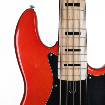 2020 Sire Marcus Miller V7 5-String Jazz Bass Guitar in Bright Metallic Red
