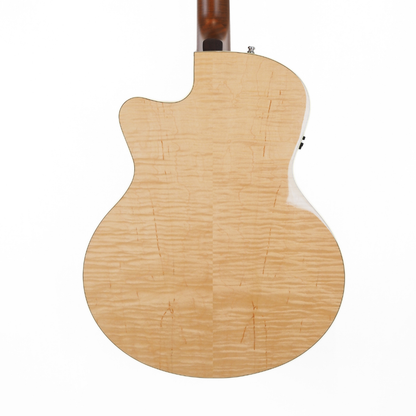 Seagull Performer Cutaway Mini Jumbo Flame Maple QI Acoustic-Electric Guitar