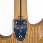 1980s Fender Japan ST72-55 Stratocaster Electric Guitar in Natural Ash Finish