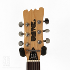 Eastwood Univox Hi-Flier Custom Reissue Electric Guitar in Sunburst Rose (Modified)