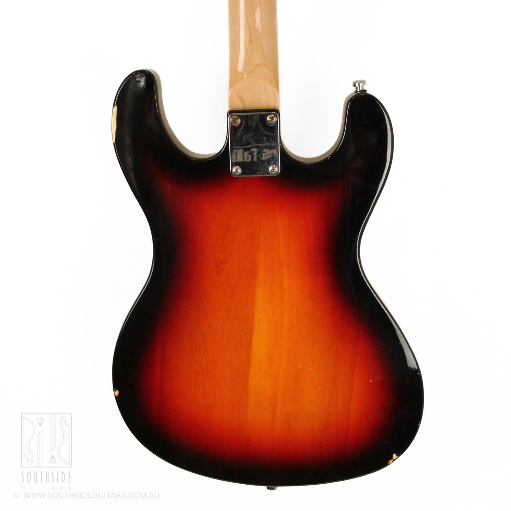 Eastwood Univox Hi-Flier Custom Reissue Electric Guitar in Sunburst Rose (Modified)