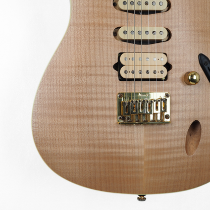 2021 Ibanez SEW761FM Standard Electric Guitar in Natural Flat Finish