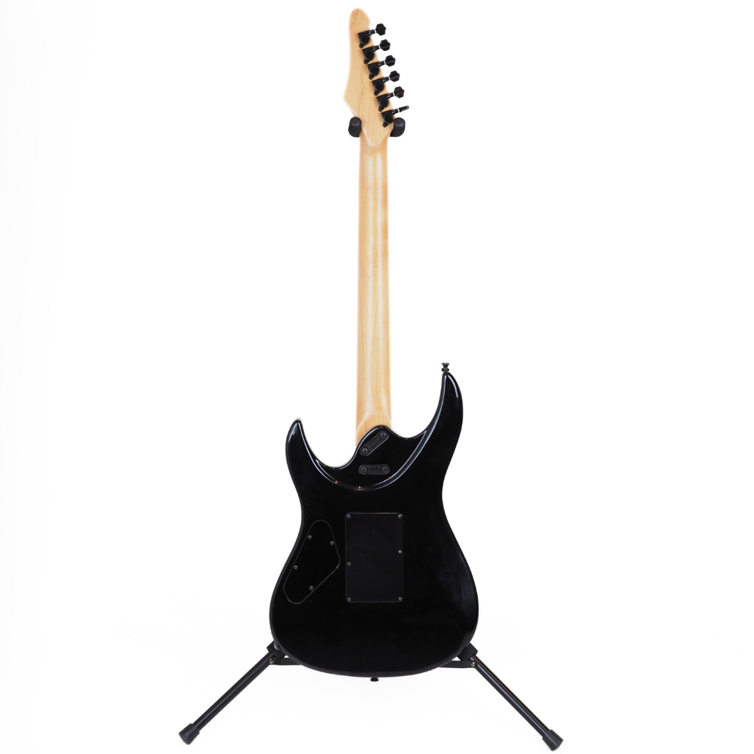 1990 Yamaha RGZ Series RGZ 611M Electric Guitar in Black