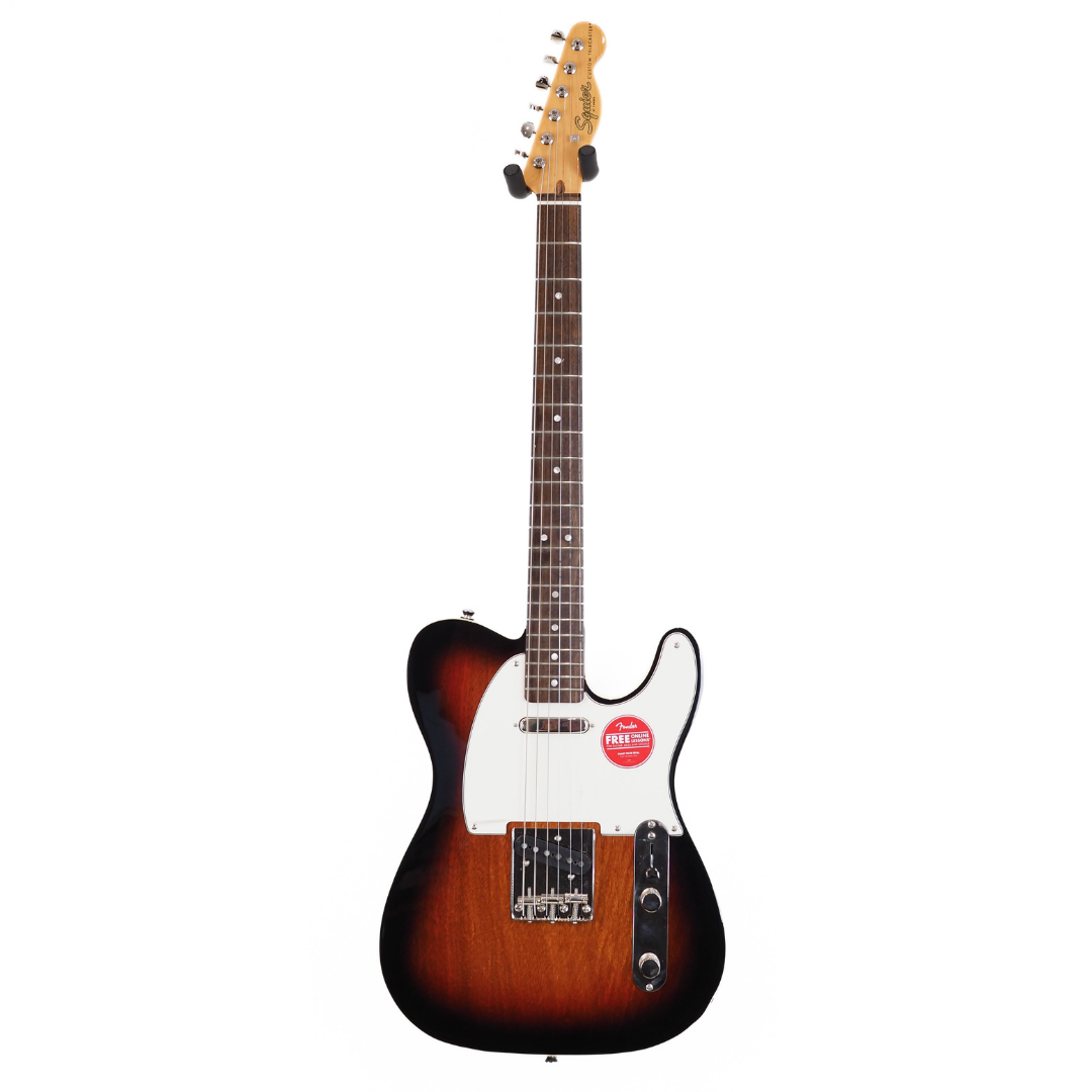 2024 Squier Classic Vibe '60s Custom Telecaster Electric Guitar in 3-Colour Sunburst