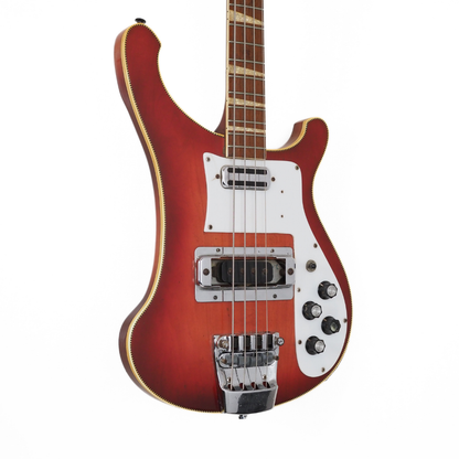 1972 Rickenbacker 4001 Bass Guitar in Fireglo