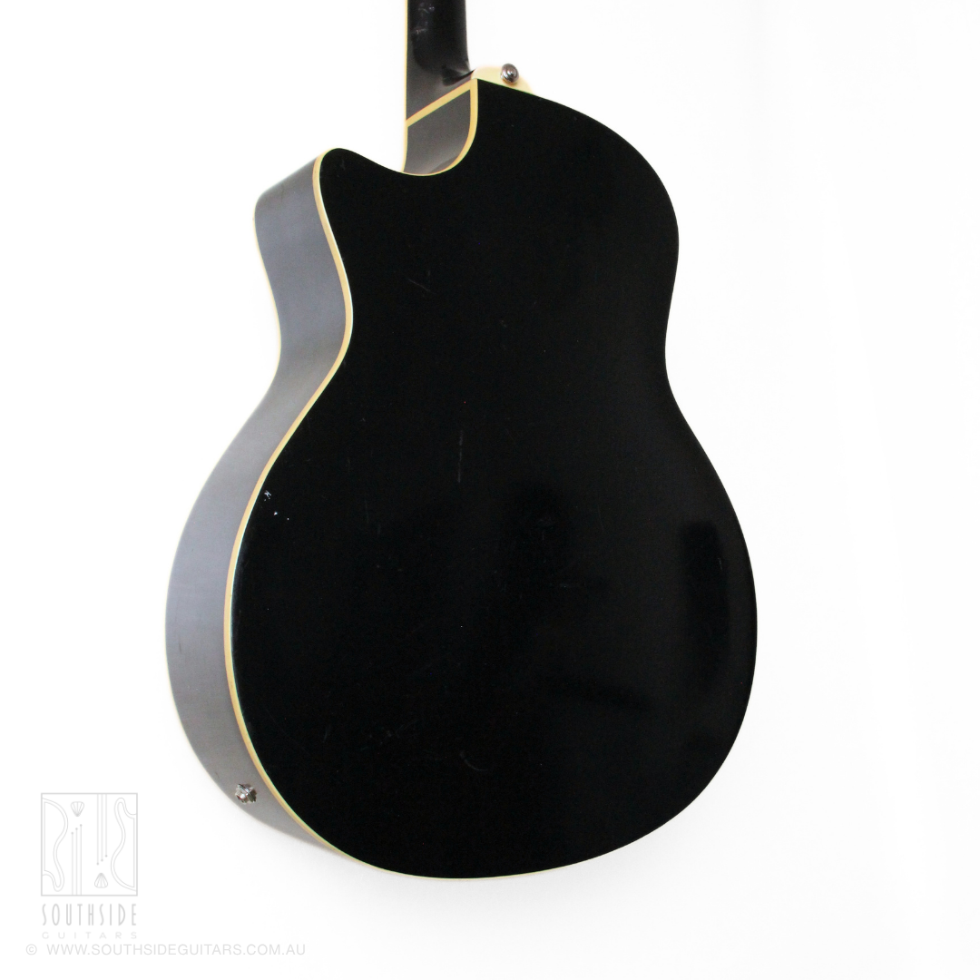 2001 Crafter EG-140CEQ/BK Acoustic/Electric Grand Auditorium Guitar