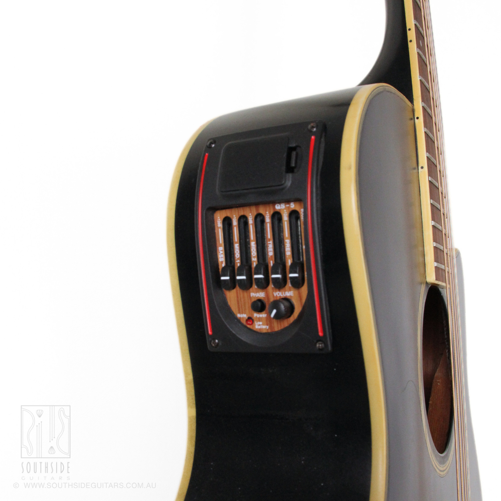 2001 Crafter EG-140CEQ/BK Acoustic/Electric Grand Auditorium Guitar