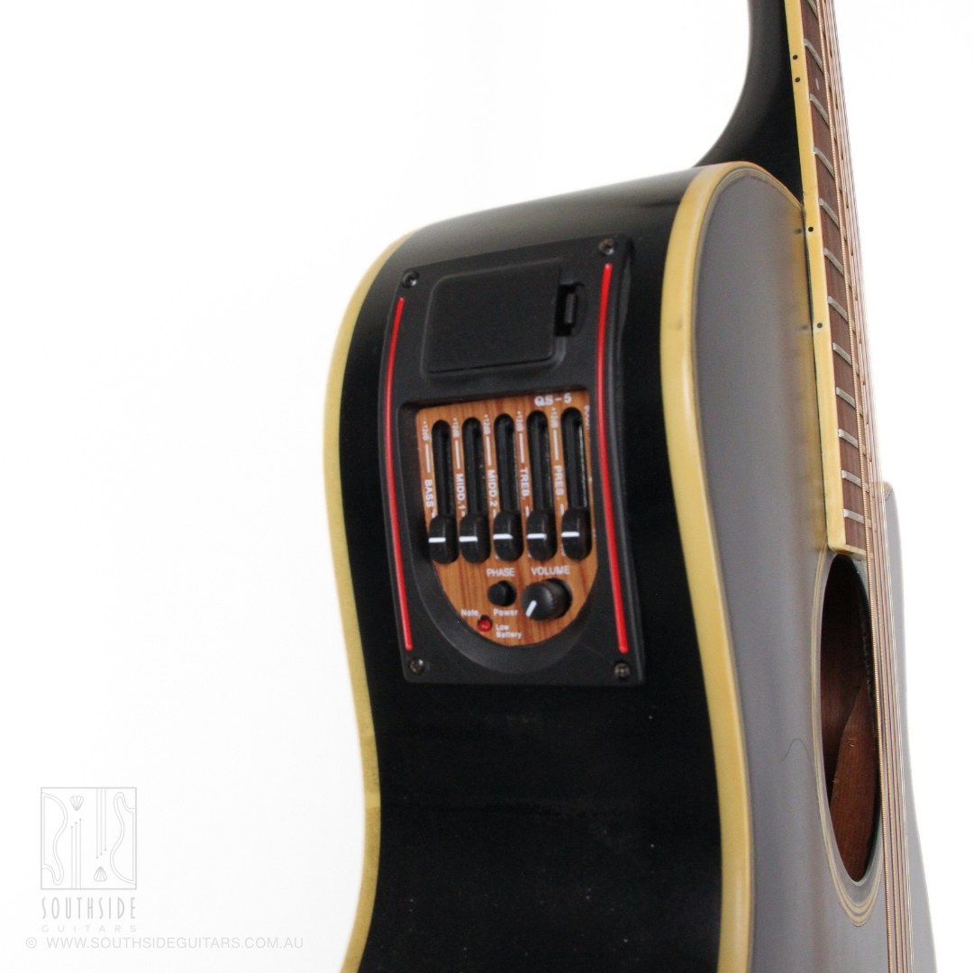 2001 Crafter EG-140CEQ/BK Acoustic/Electric Grand Auditorium Guitar