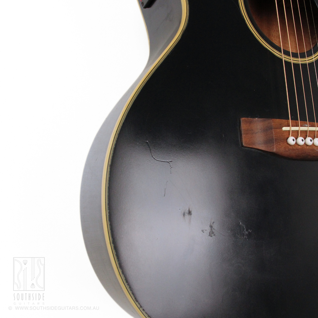 2001 Crafter EG-140CEQ/BK Acoustic/Electric Grand Auditorium Guitar