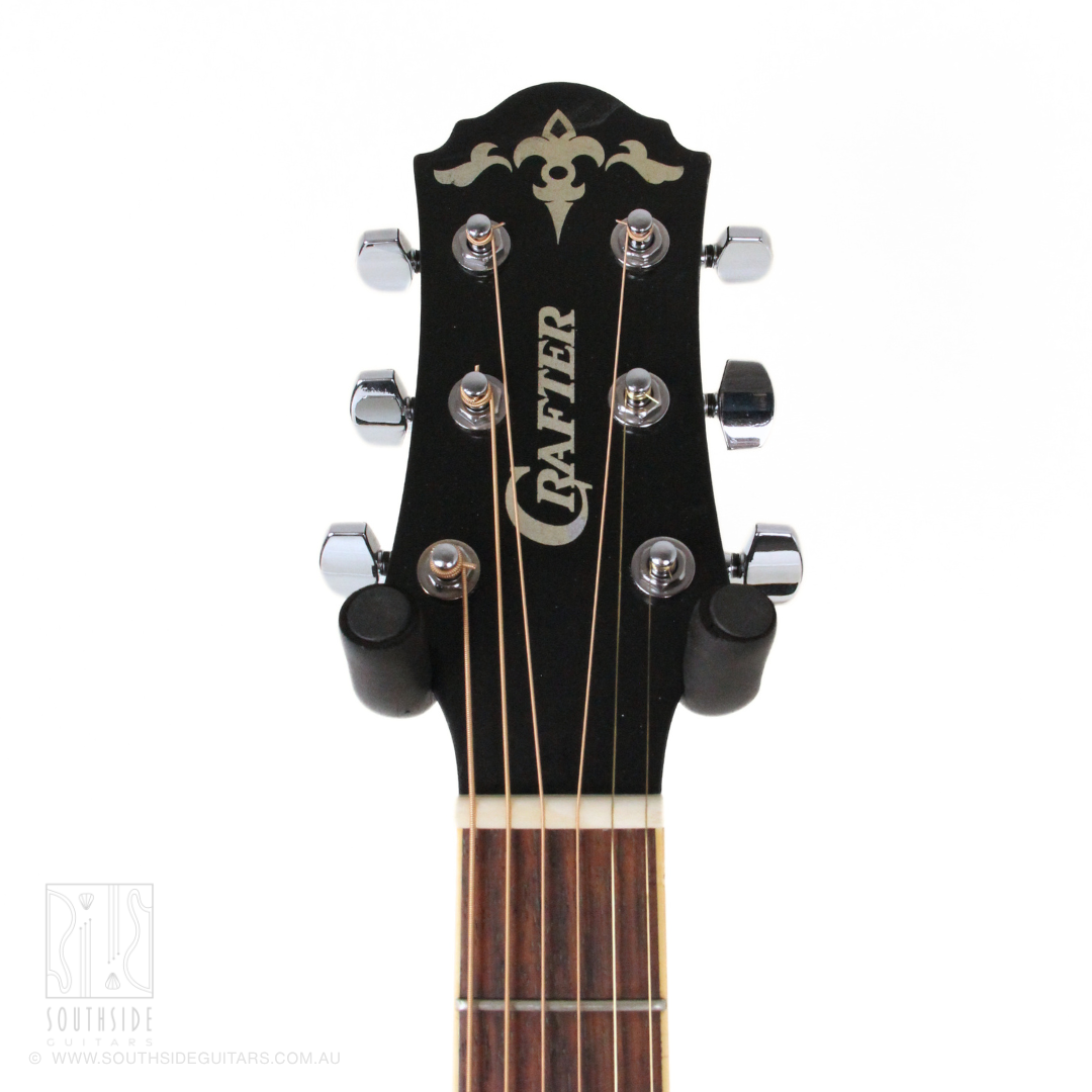 2001 Crafter EG-140CEQ/BK Acoustic/Electric Grand Auditorium Guitar