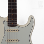 2024 Fender American Vintage II 1961 Stratocaster Electric Guitar in Olympic White